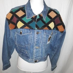 Don't stop, Vintage Jean Jacket